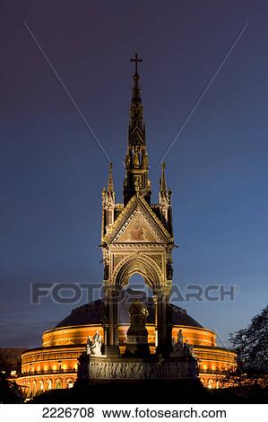 Memorial at night, Albert Memorial, Kensington Gardens, Knightsbridge, Kensington and Chelsea, Greater London, England View Large Photo Image Stock Photo - Memorial at night, Albert Memorial, Kensington Gardens, Knightsbridge, Kensington and Chelsea, Greater London, England . Fotosearch