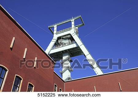 Stock Photography - Mining museum, Bochum, North Rhine-Westphalia, Germany, Europe . Fotosearch