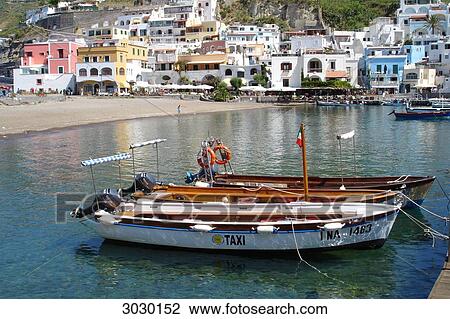 Moored boats at the port of Sant Angelo, Ischia, Italy View Large Photo Image Stock Image - Moored boats at the port of Sant Angelo, Ischia, Italy . Fotosearch