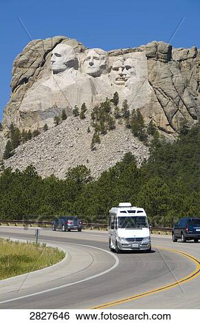 Stock Photograph - Mount Rushmore National Memorial, USA . Fotosearch