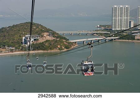 Ngong Ping, Hongkong, China View Large Photo Image Stock Photo - Ngong Ping, Hongkong, China . Fotosearch
