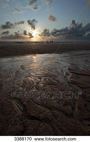 North Sea coast at sunset, Rantum, Sylt, Germany View Large Photo Image Stock Image - North Sea coast at sunset, Rantum, Sylt, Germany . Fotosearch