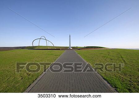 Obelisk and observatory at the Halde Hoheward, Recklinghausen, Germany View Large Photo Image Stock Image - Obelisk and observatory at the Halde Hoheward, Recklinghausen, Germany . Fotosearch