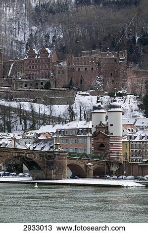 Old Neckar Bridge, Heidelberg, Germany View Large Photo Image Stock Image - Old Neckar Bridge, Heidelberg, Germany . Fotosearch