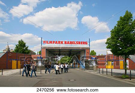 People at film studio, Potsdam, Brandenburg, Germany View Large Photo Image Stock Photograph - People at film studio, Potsdam, Brandenburg, Germany . Fotosearch