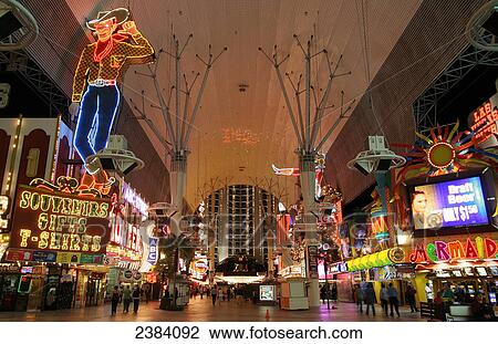 Stock Image - People at store, Las Vegas, Nevada, USA . Fotosearch