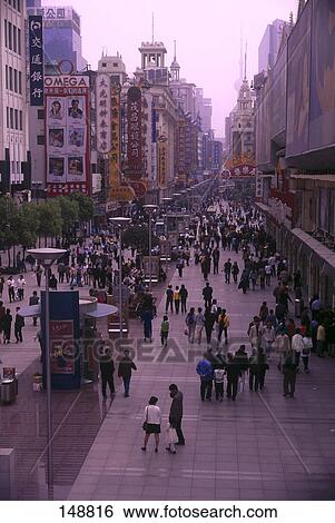 People in city View Large Photo Image Stock Photograph - People in city . Fotosearch