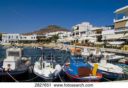 Piso Livadi, Paros, Greece View Large Photo Image Stock Image - Piso Livadi, Paros, Greece . Fotosearch