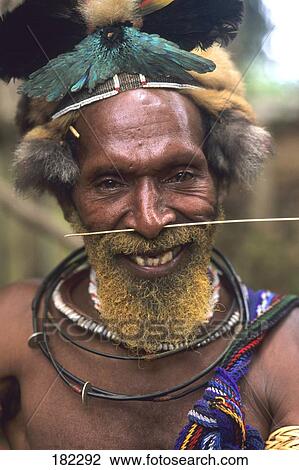 Portrait of Huli Wigmen inn traditional clothing, Papua New Guinea View Large Photo Image Stock Image - Portrait of Huli Wigmen inn traditional clothing, Papua New Guinea . Fotosearch