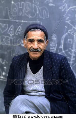 Portrait of man, Casablanca, Morocco View Large Photo Image Stock Image - Portrait of man, Casablanca, Morocco . Fotosearch