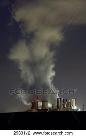 Power plant, Grevenbroich, Germany View Large Photo Image Stock Image - Power plant, Grevenbroich, Germany . Fotosearch