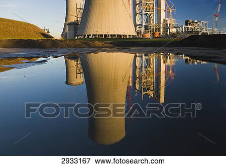 Stock Photo - Power Plant Neurath, Grevenbroich, Germany . Fotosearch