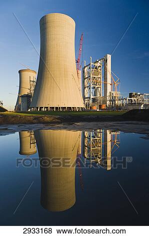 Stock Photo - Power plant Neurath, Grevenbroich, Germany . Fotosearch