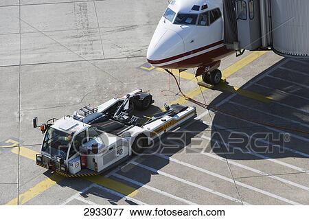 Preflight-Check at the Duesseldorf airport, Germany View Large Photo Image Stock Photo - Preflight-Check at the Duesseldorf airport, Germany . Fotosearch