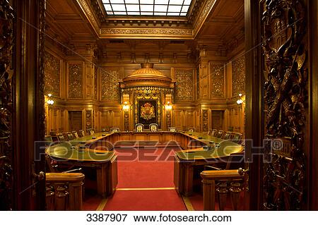 Room of the Senat in the townhall, Hamburg, Germany View Large Photo Image Stock Photo - Room of the Senat in the townhall, Hamburg, Germany . Fotosearch
