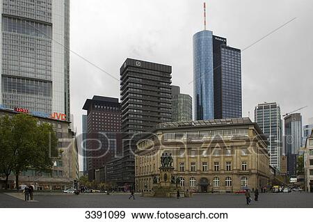 Rossmarkt, Frankfurt am Main, Hesse, Germany View Large Photo Image Stock Photo - Rossmarkt, Frankfurt am Main, Hesse, Germany . Fotosearch