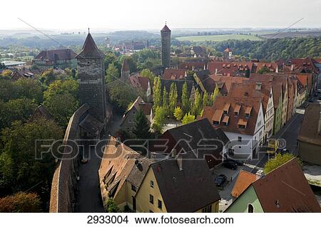 Picture - Rothenburg ob der Tauber, Germany . Fotosearch