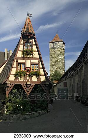 Stock Photo - Rothenburg ob der Tauber, Germany . Fotosearch