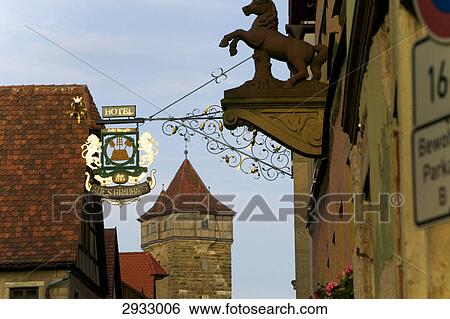 Stock Photograph - Rothenburg ob der Tauber, Germany . Fotosearch