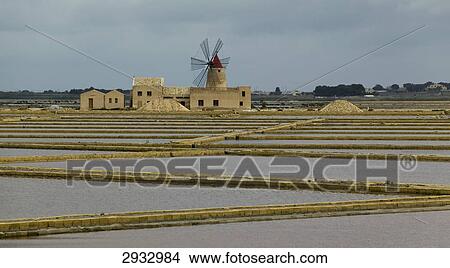 saline of Mozia, Sicilia, Italy View Large Photo Image Picture - saline of Mozia, Sicilia, Italy . Fotosearch