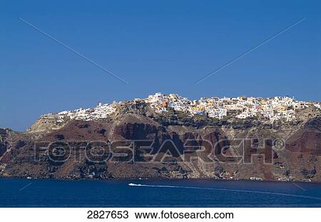 Santorin, Greece View Large Photo Image Stock Image - Santorin, Greece . Fotosearch