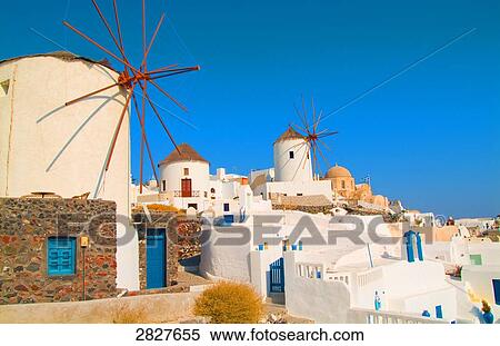 Santorin, Greece View Large Photo Image Stock Photography - Santorin, Greece . Fotosearch