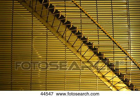 Stock Photo - Side profile of staircase . Fotosearch