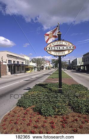 Signboard at roadside, Kissimmee, Osceola County, Florida, USA View Large Photo Image Stock Photography - Signboard at roadside, Kissimmee, Osceola County, Florida, USA . Fotosearch