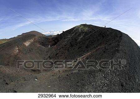 Silvestri crater, Etna, Italy View Large Photo Image Picture - Silvestri crater, Etna, Italy . Fotosearch