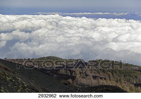 Stock Image - Silvestri crater, Etna, Italy . Fotosearch