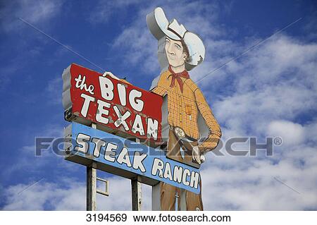 Stock Photo - Steak Ranch, Amarillo, Texas, USA . Fotosearch