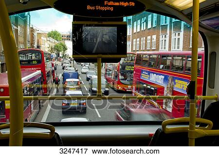 Street scene, London Borough of Hammersmith and Fulham, London, Great Britain View Large Photo Image Stock Photo - Street scene, London Borough of Hammersmith and Fulham, London, Great Britain . Fotosearch