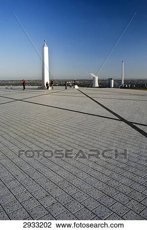 sundial of the Halde Hoheward, Recklinghausen, Germany View Large Photo Image Stock Image - sundial of the Halde Hoheward, Recklinghausen, Germany . Fotosearch