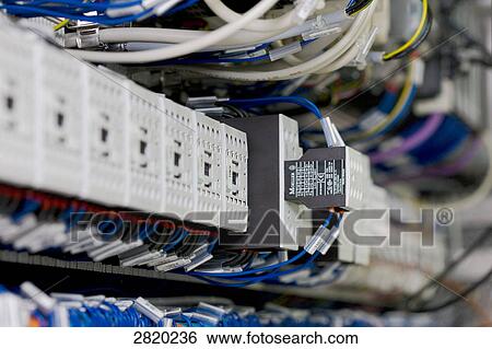 Stock Photograph - switchbox, close-up . Fotosearch
