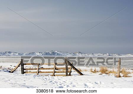 Stock Photo - Sylt in winter, Schleswig-Holstein, Germany . Fotosearch