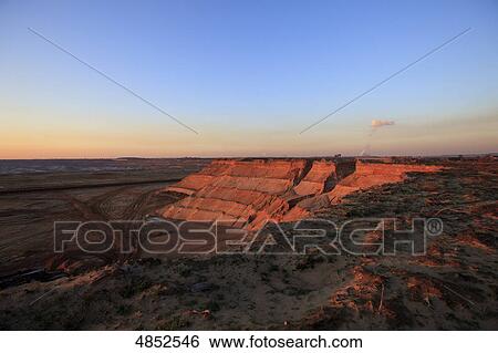 Stock Photograph - Tagebau Hambach, Dueren, North Rhine-Westphalia, Germany, Europe . Fotosearch