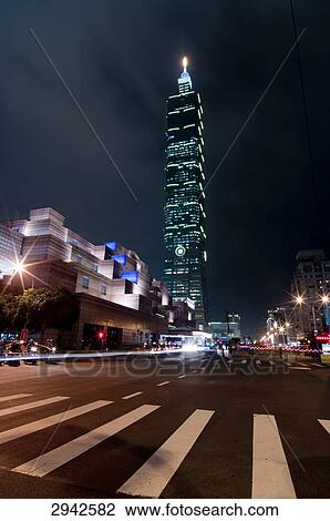 Taipei Financial Center, Taipei 101, Taipeh, Taiwan View Large Photo Image Stock Image - Taipei Financial Center, Taipei 101, Taipeh, Taiwan . Fotosearch