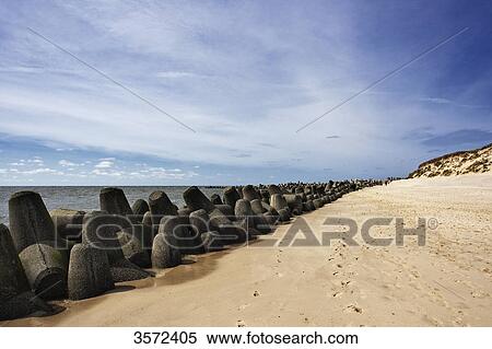 Tetrapodes at the coast at Hoernum, Sylt, Germany View Large Photo Image Stock Photography - Tetrapodes at the coast at Hoernum, Sylt, Germany . Fotosearch