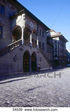 Tourists at city hall, Berne, Switzerland View Large Photo Image Stock Photo - Tourists at city hall, Berne, Switzerland . Fotosearch