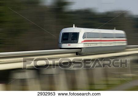 Transrapid test track, Lathen, Germany View Large Photo Image Stock Image - Transrapid test track, Lathen, Germany . Fotosearch