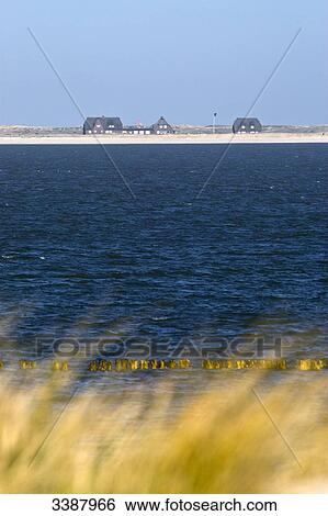 Stock Photograph - View of Ellenbogen, Sylt, Germany . Fotosearch