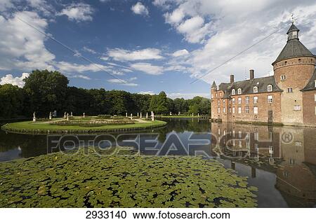 Wasserburg Anholt, Germany View Large Photo Image Stock Image - Wasserburg Anholt, Germany . Fotosearch