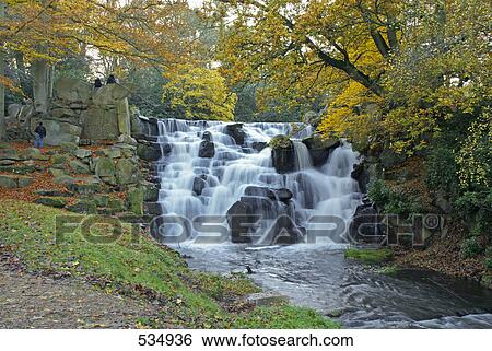 Waterfall in forest, Virginia, USA View Large Photo Image Stock Photograph - Waterfall in forest, Virginia, USA . Fotosearch