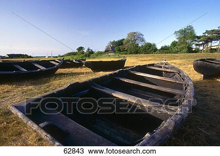 Boats in a field, Rugen, Mecklenburg-West Pomerania, Germany View Large Photo Image Stock Image - Boats in a field, Rugen, Mecklenburg-West Pomerania, Germany . Fotosearch