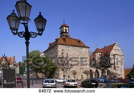 Cars parked on roadside in town, Eschwege, Hesse, Germany View Large Photo Image Stock Image - Cars parked on roadside in town, Eschwege, Hesse, Germany . Fotosearch