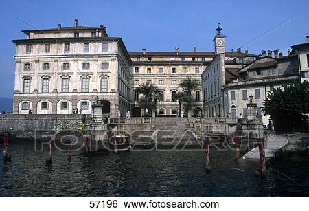 Castle at waterfront, Isola Bella, Lake Maggiore, Piemont, Italy View Large Photo Image Stock Photograph - Castle at waterfront, Isola Bella, Lake Maggiore, Piemont, Italy . Fotosearch