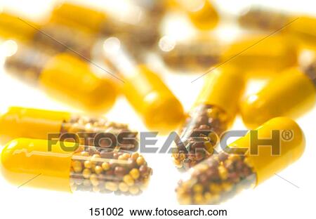 Close-up of capsules View Large Photo Image Stock Image - Close-up of capsules . Fotosearch