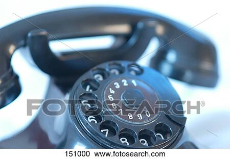 Close-up of rotary phone View Large Photo Image Stock Image - Close-up of rotary phone . Fotosearch
