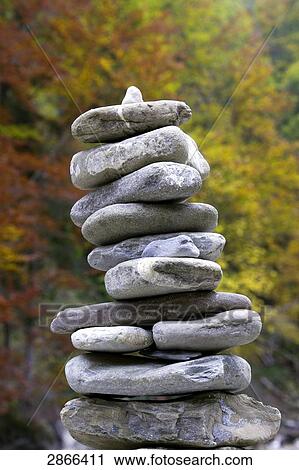 Close-up of stack of stones View Large Photo Image Stock Image - Close-up of stack of stones . Fotosearch