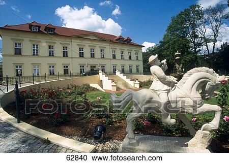 Stock Image - Facade of castle, Mecklenburg-Vorpommern, Germany, Europe . Fotosearch